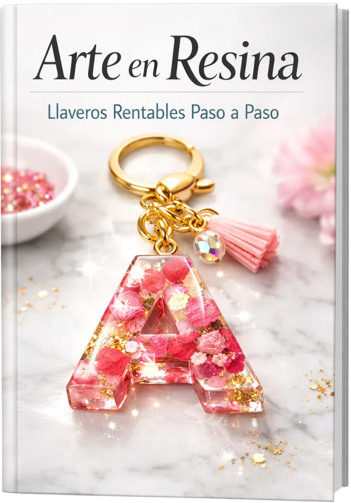 ARTE EN RESINA - llaveros rentables