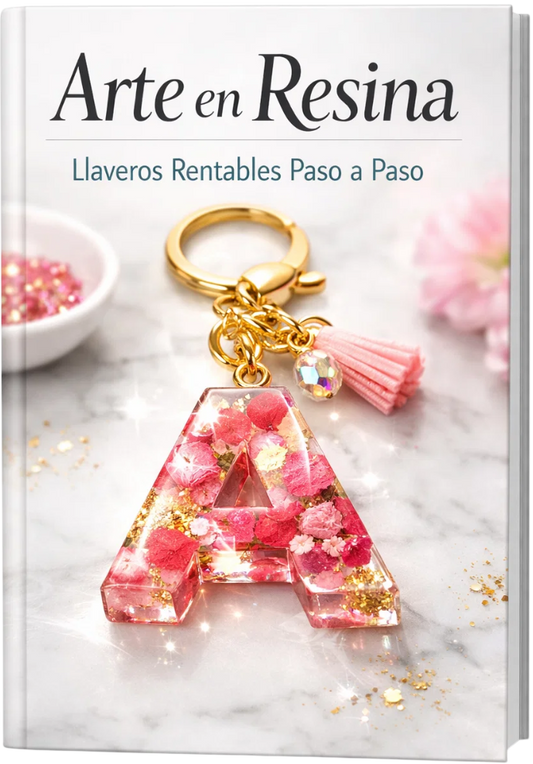ARTE EN RESINA - llaveros rentables